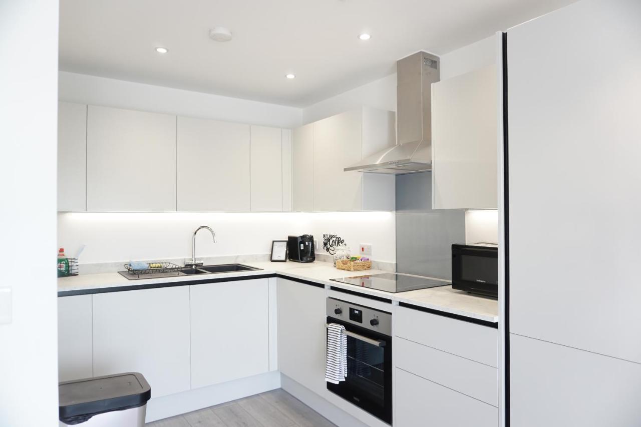 Modern City Apartment Hemel Hempstead Kültér fotó